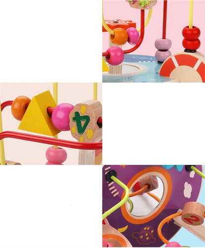 BabyGenius Montessori - Brinquedo Educativo 3 em 1