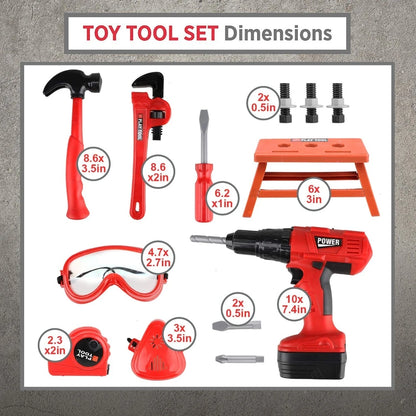 ToolBox Júnior - Kit de Construção Divertida